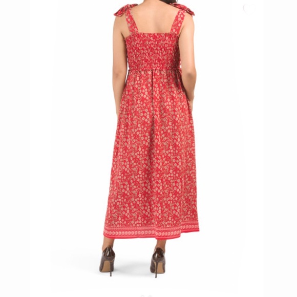 🌸 Max Studio smocked maxi dress - Picture 3 of 5